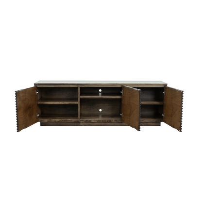 Stardust 74" Three Door TV Stand