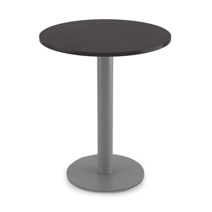 Fusion Cafe Height Round Table, Silver Base  36″