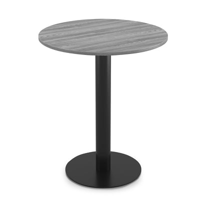 Fusion Cafe Height Round Table, Black Base 36″