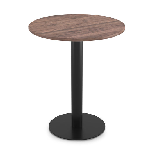 Fusion Cafe Height Round Table, Black Base 36″