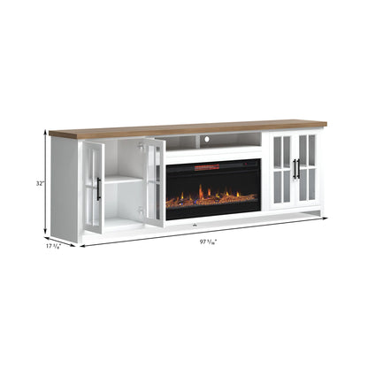 Hampton 97" Fireplace TV Stand