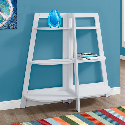 Bookcase- 48"  White Accent Etagere