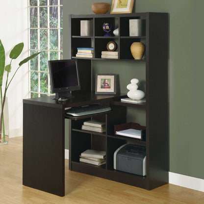 COMPUTER DESK - THREE COLOR CHOICES. LEFT OR RIGHT FACING CORNER