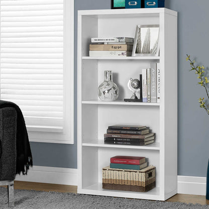 Bookcase 48" Adjustable Shelves/Six Color  Choices