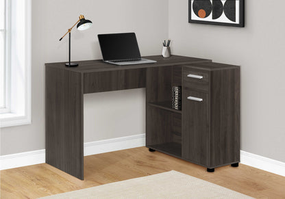 Computer Desk- 46"L  W/Storage Cabinet-Five Color Choices