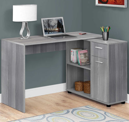 Computer Desk- 46"L  W/Storage Cabinet-Five Color Choices