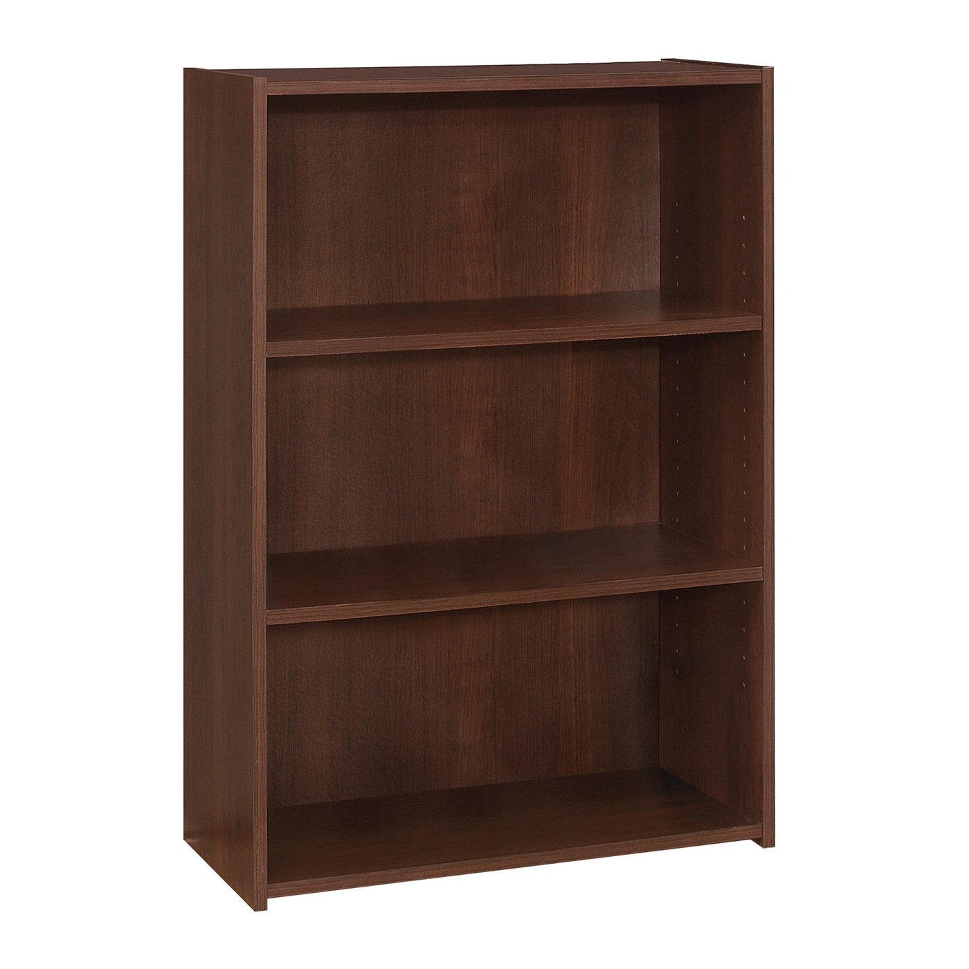 Bookcase- Three Shelves/ Three Color Choices