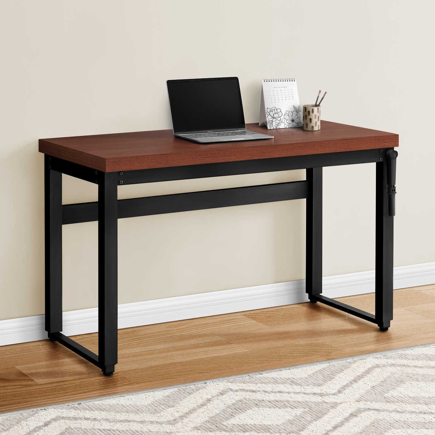 Computer Desk/ Standing Desk/48"/ Adjustable Height 10 Color Choices