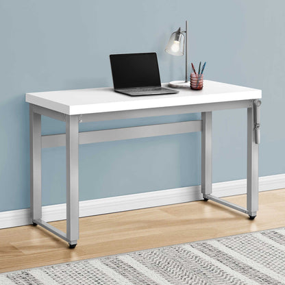 Computer Desk/ Standing Desk/48"/ Adjustable Height 10 Color Choices