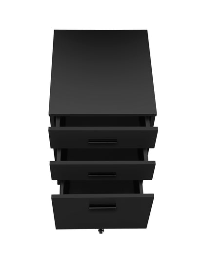 Filing Cabinet- 3 Drawer/ on Casters/ Three color choices