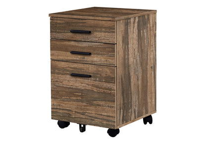 Filing Cabinet- 3 Drawer/ on Casters/ Three color choices