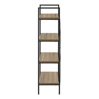 Bookshelf, Bookcase, 4 Tier, 48"/ Three Color Choices