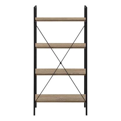 Bookshelf, Bookcase, 4 Tier, 48"/ Three Color Choices