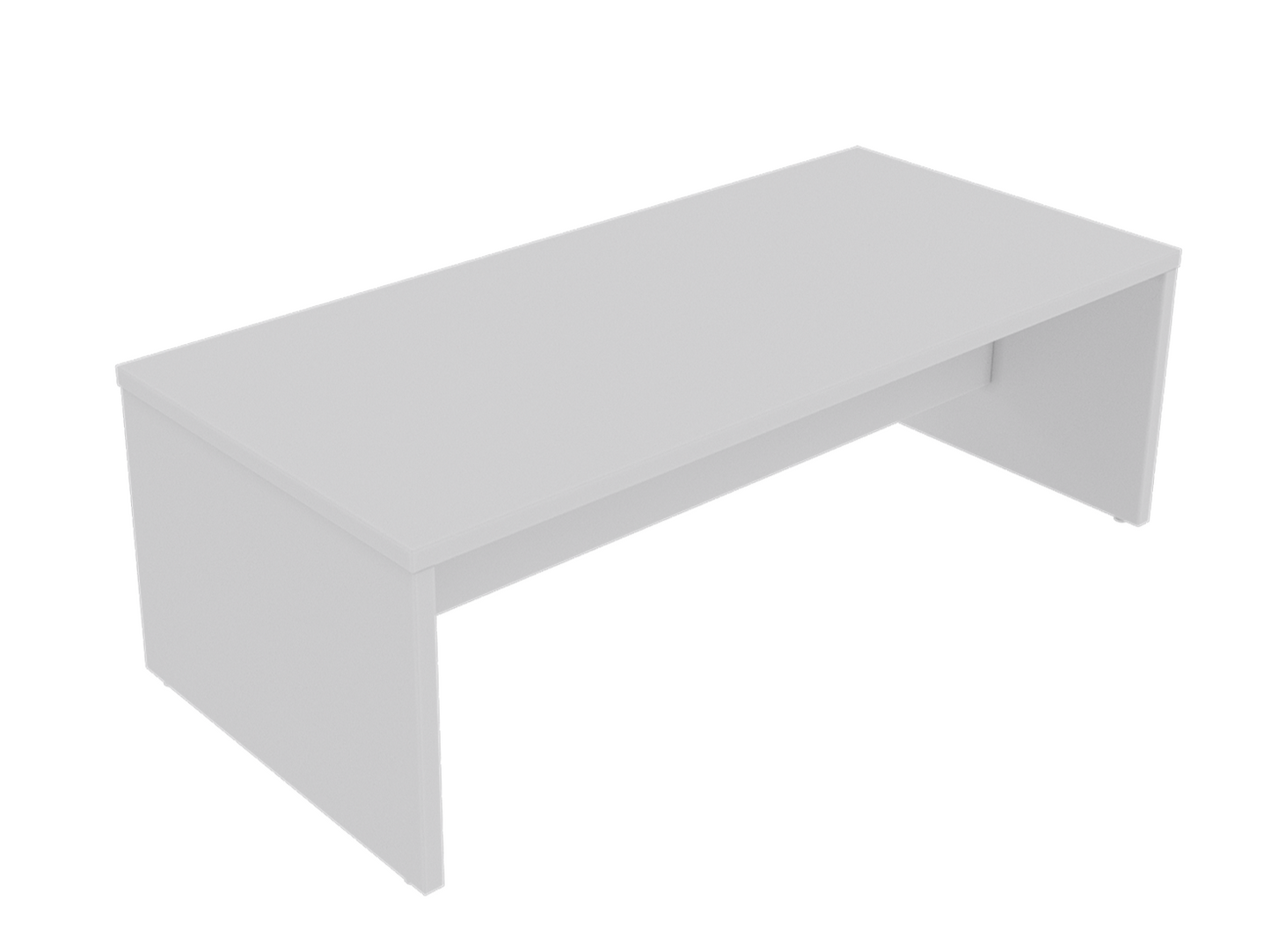 Kai Collection Matte White Coffee Table