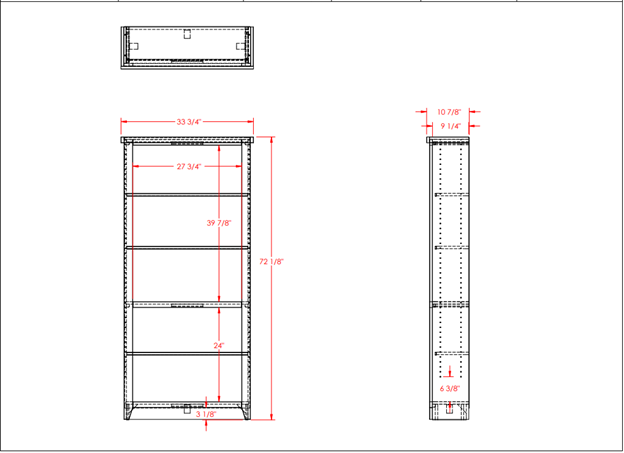 Vineyard Bookcase