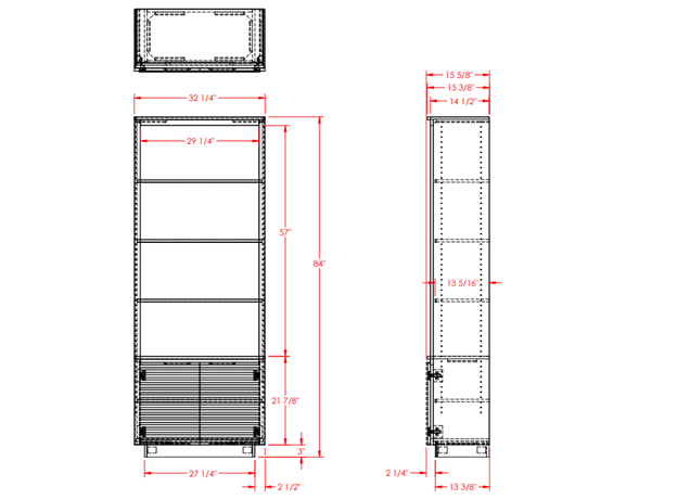 Stardust Bookcase