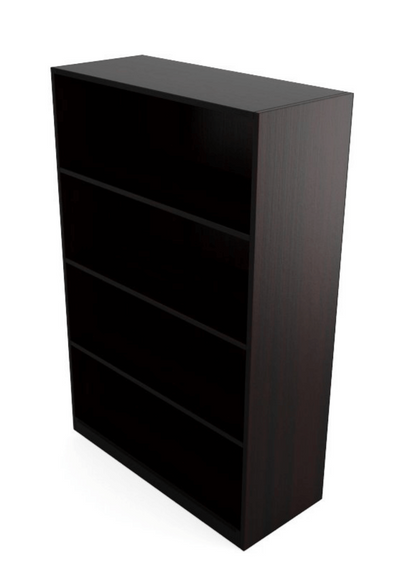 Kai Collection Espresso Bookcase with 4 Shelves