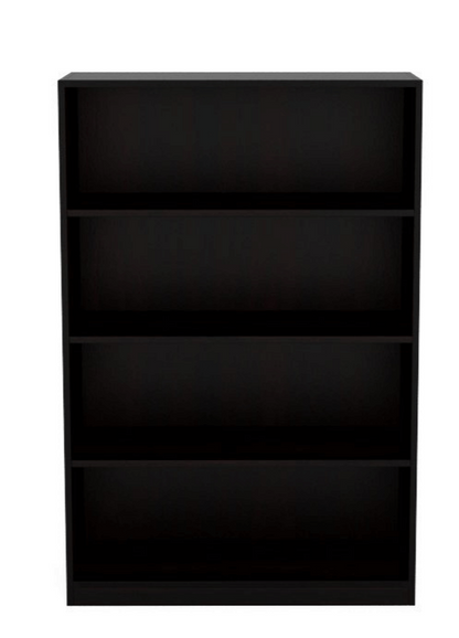 Kai Collection Espresso Bookcase with 3 Shelves