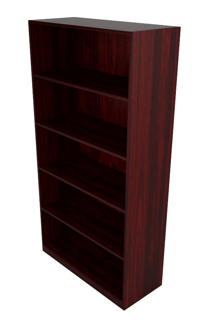 Kai Collection Mahogany Bookcase with 4 Shelves