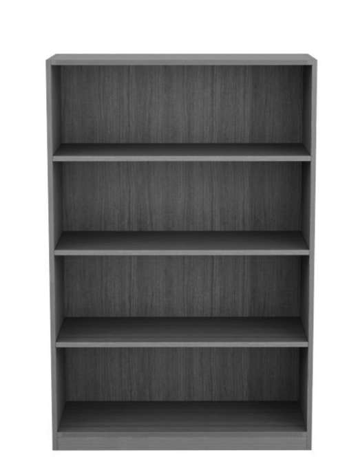 Kai Collection Samoa Gray Bookcase with 3 Shelves