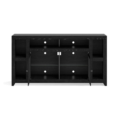 Skyline 65" TV Stand. Dark Mocha Finish