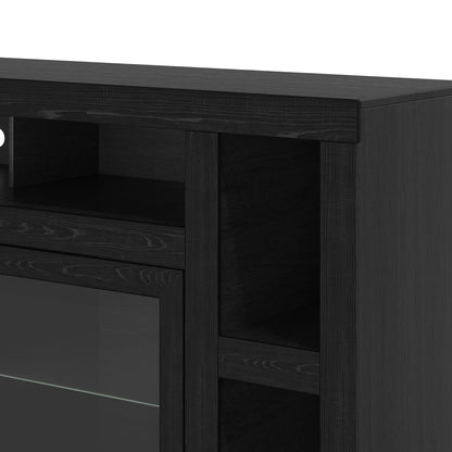 Skyline 65" TV Stand. Dark Mocha Finish