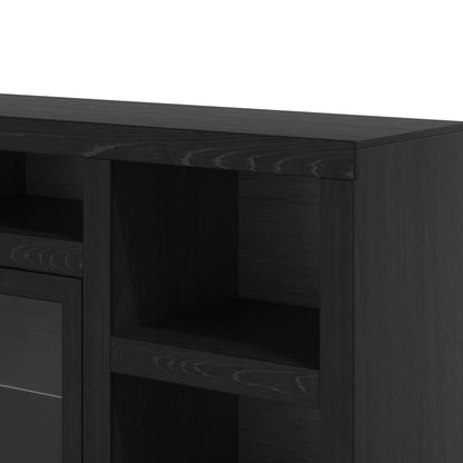 Skyline 75" TV Stand. Dark Mocha Finish