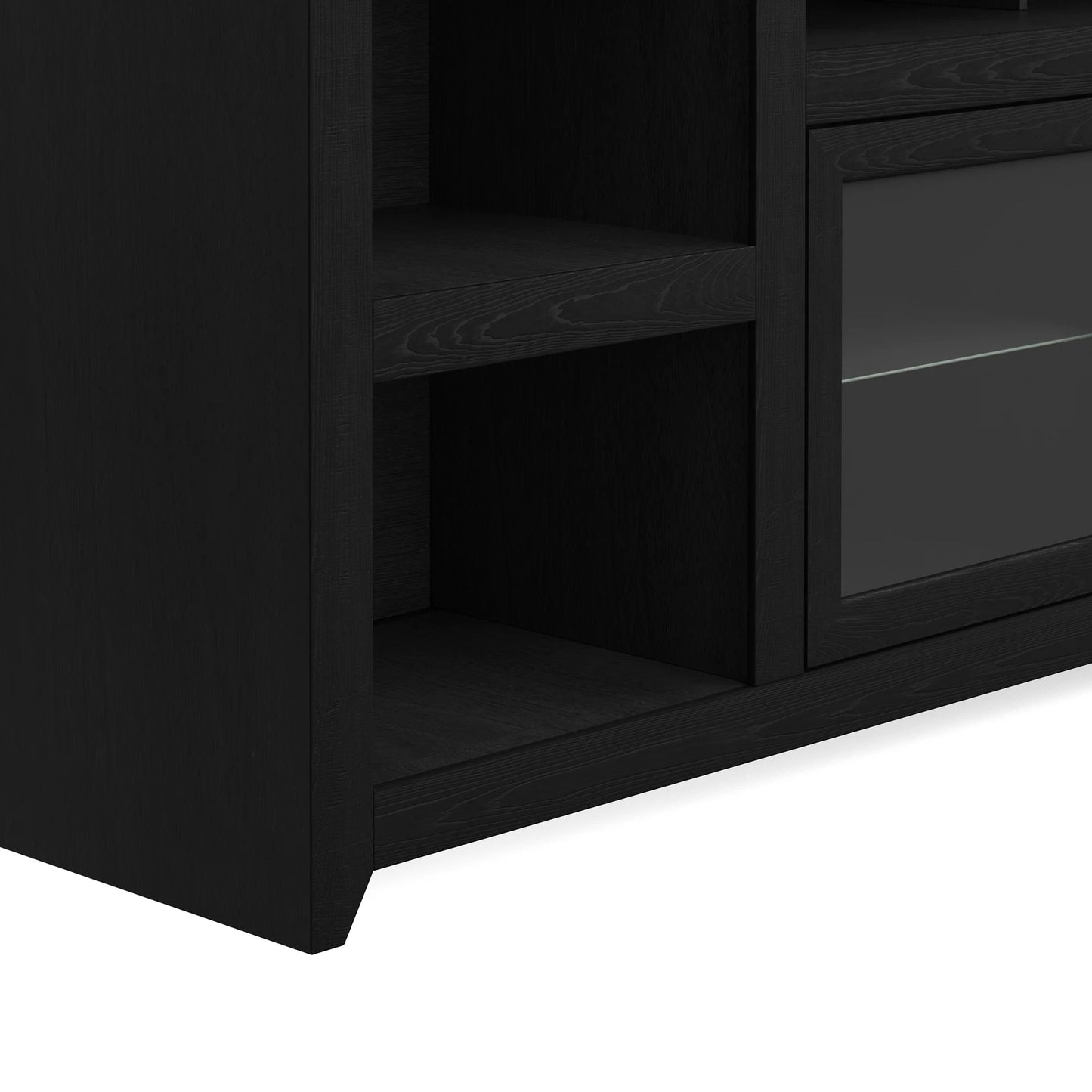 Skyline 75" TV Stand. Dark Mocha Finish