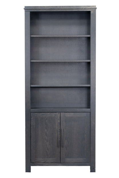 Tybee 78" Bookcase with Doors