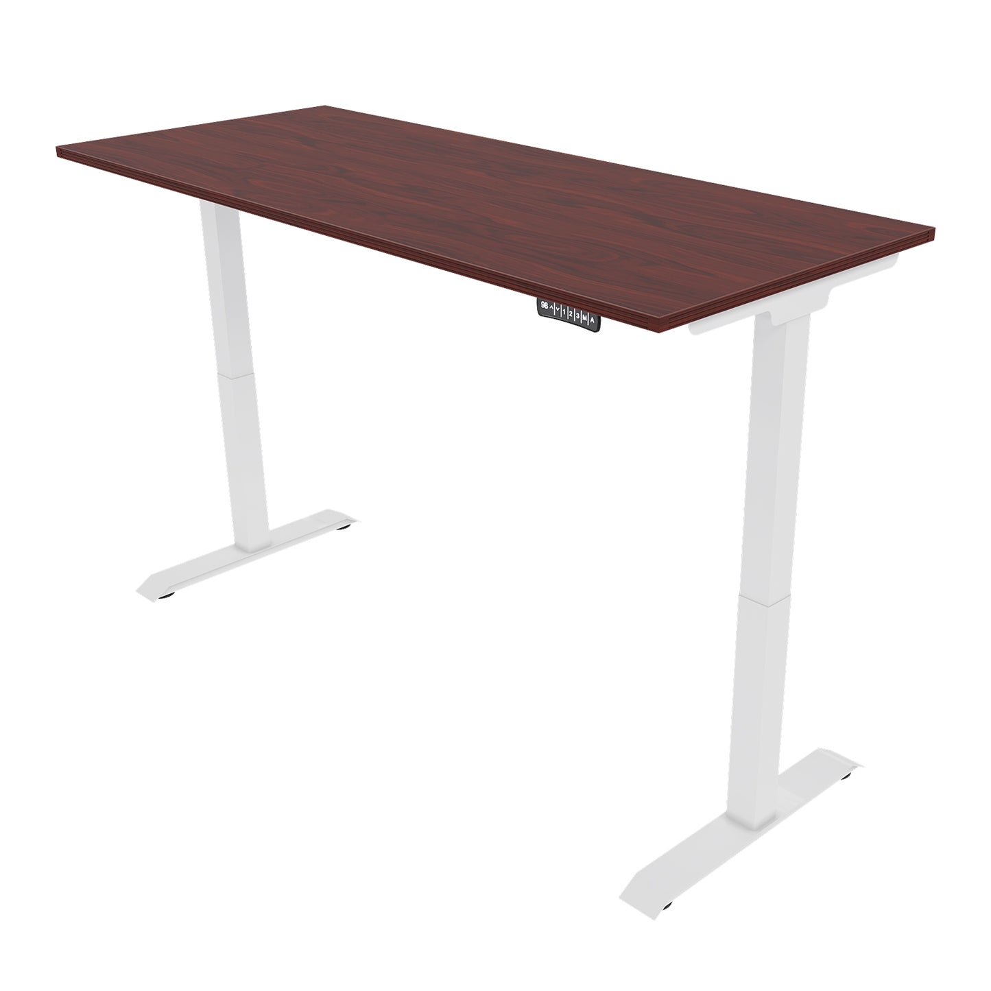 iRize Height Adjustable Desk with Black Base (30x72)