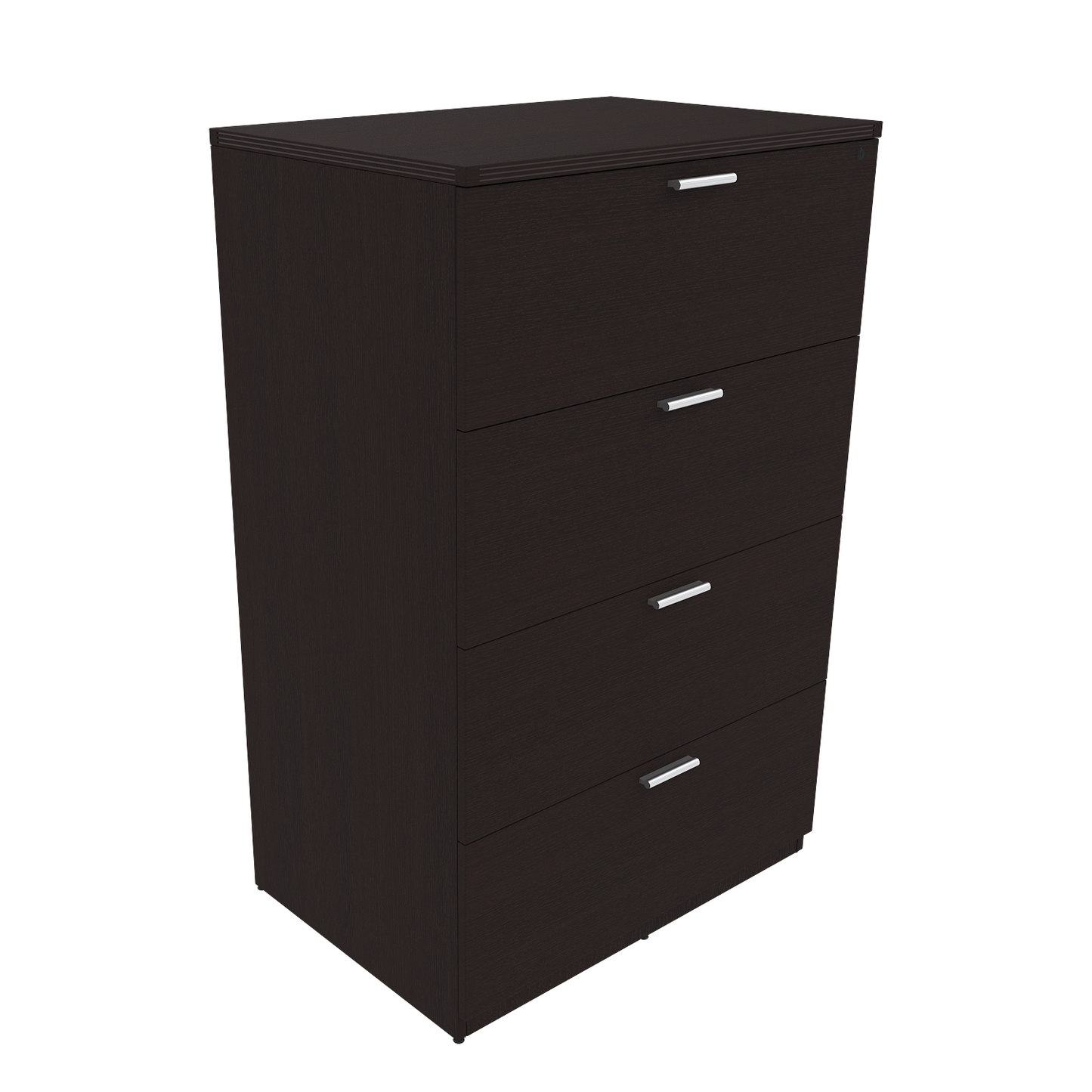 i5 Industries Kai Collection Lateral File with  4 Drawers 22.5 D x 34.5 W x 54 H